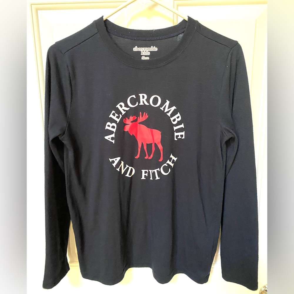 Abercrombie kids long sleeve PJ shirt Size 15/16